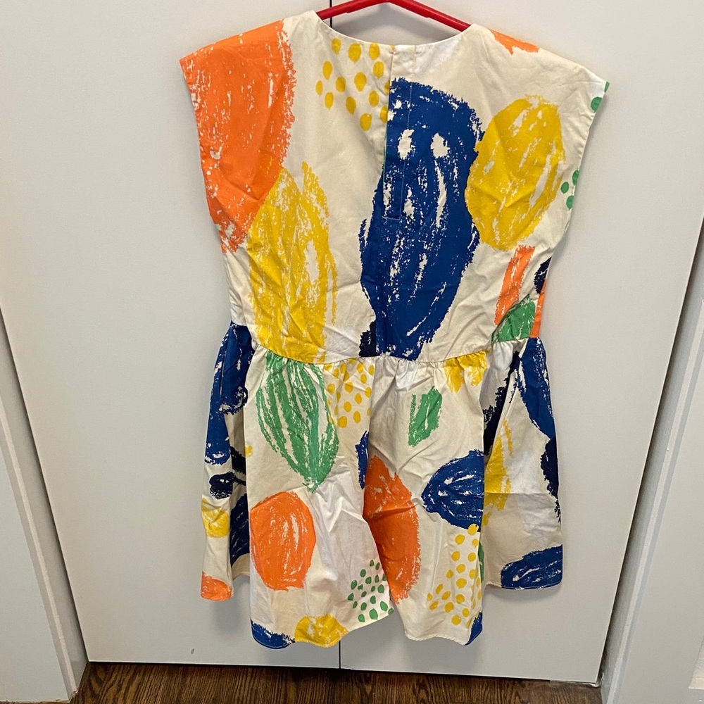 COS Colorful Abstract Print Dress - Picture 3 of 4